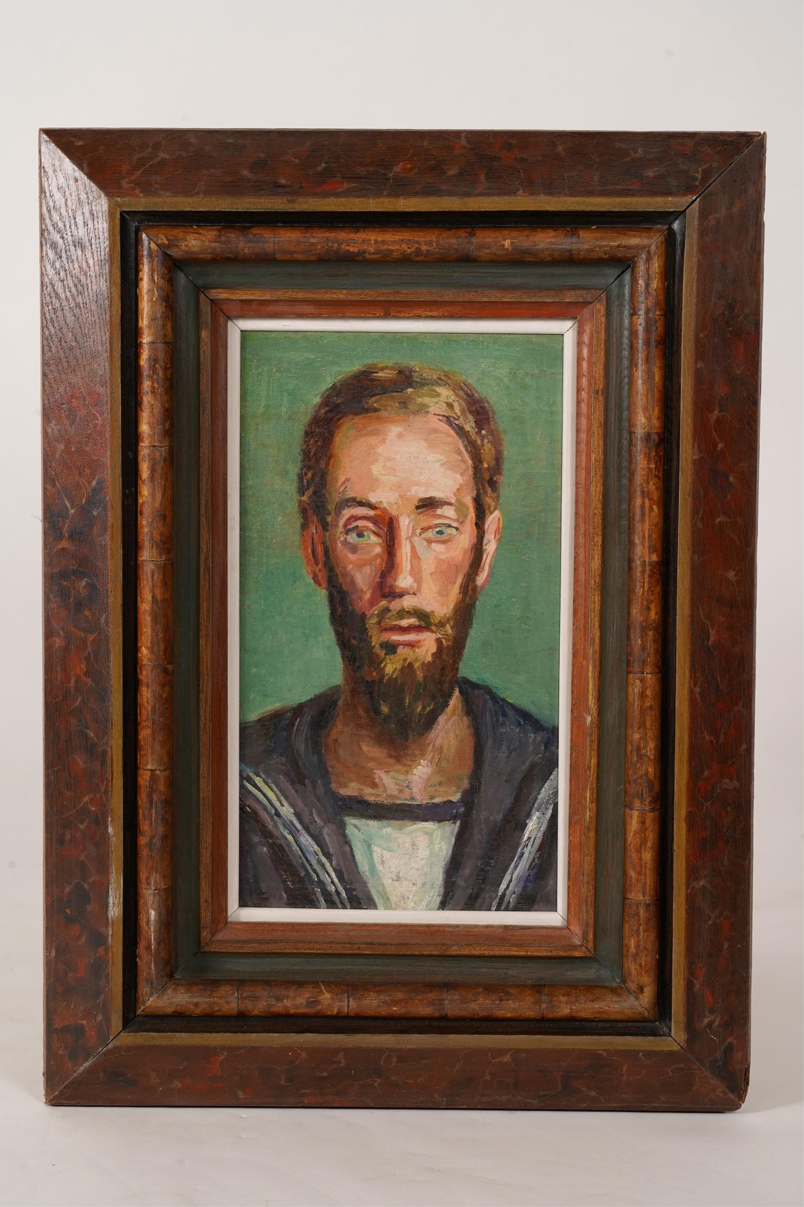 Duncan Grant, 1885-1978, 'Study for head of Christ in the wall-painting in the Church at Berwick, near Firle, Sussex'